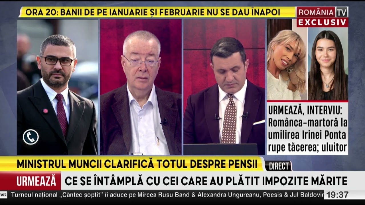 Ministrul Muncii, Florin Manole, anunț despre majorarea pensiilor: „Da, pensiile vor crește”