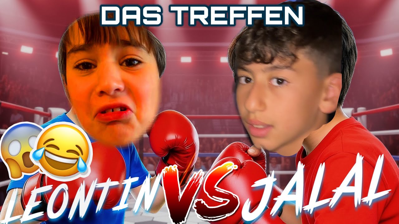 JALAL und LEONTIN TREFFEN SICH!😳🥊 (BOXKAMPF) | JamooTv 
