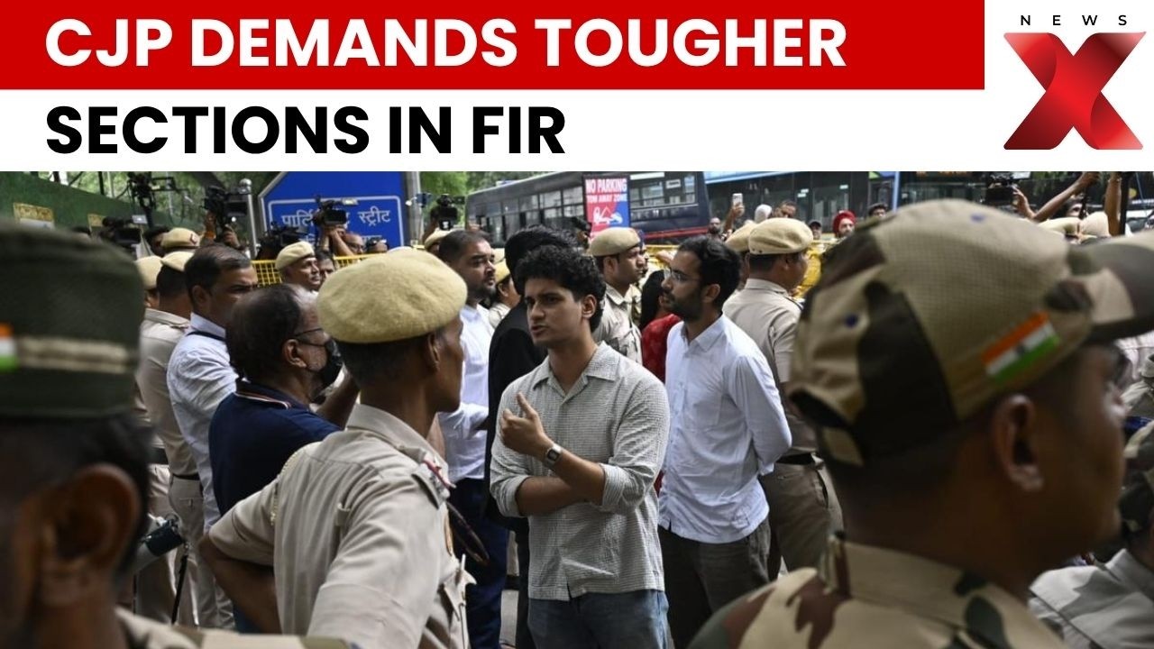 CJP Leaders Meet Delhi Police, Demand Stricter Sections In Nishu Azad Case | NewsX