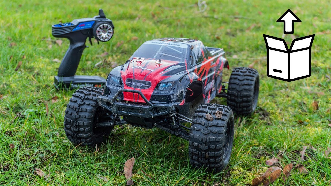 Unboxing ZD Racing Thunder, coche/carro a radiocontrol (el primero en el canal)