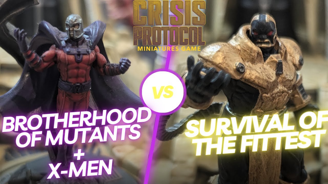 Apocalypse Ultimate Encounter Vs X-Men/Brotherhood ~ Marvel Crisis Protocol Battle Report #68