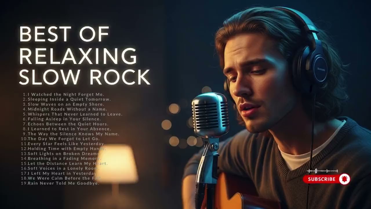 Soft Rock Relaxing Collection – Gentle Chill Rock Music for Quiet Evening and Stress Relief