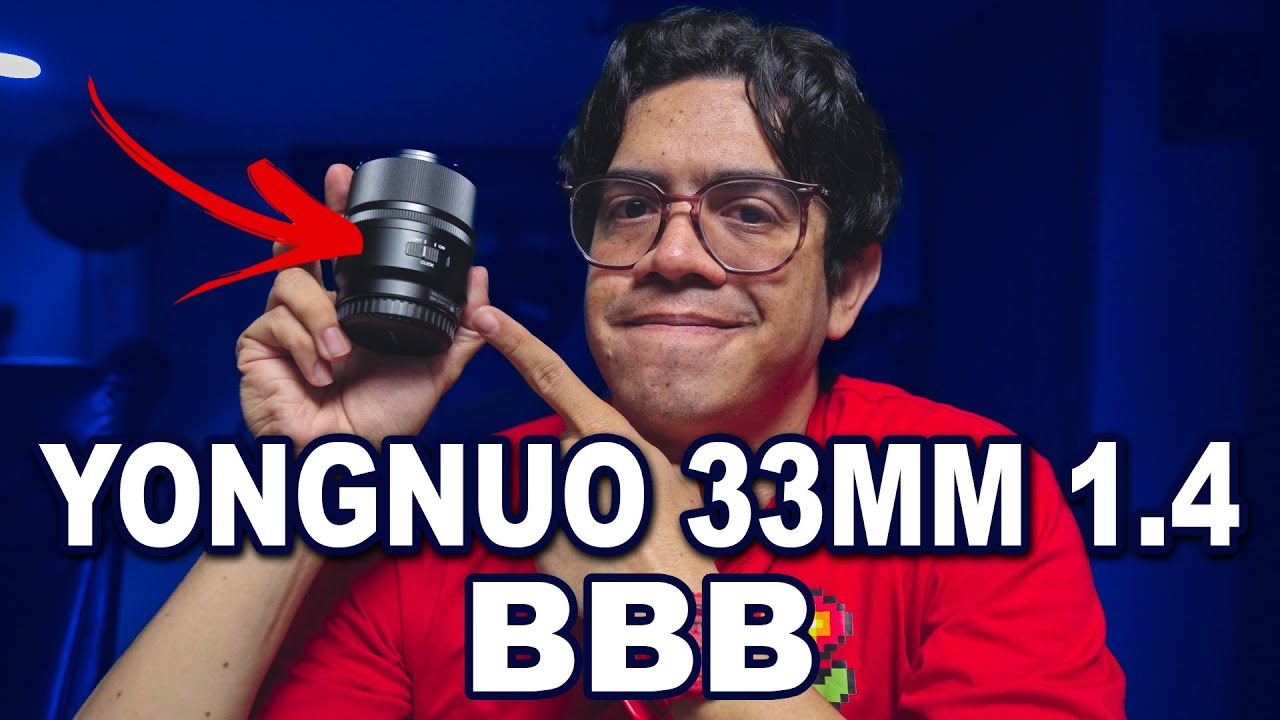 Otro LENTE CHINO SUPER NÍTIDO! Yongnuo 33mm F1.4 APSC