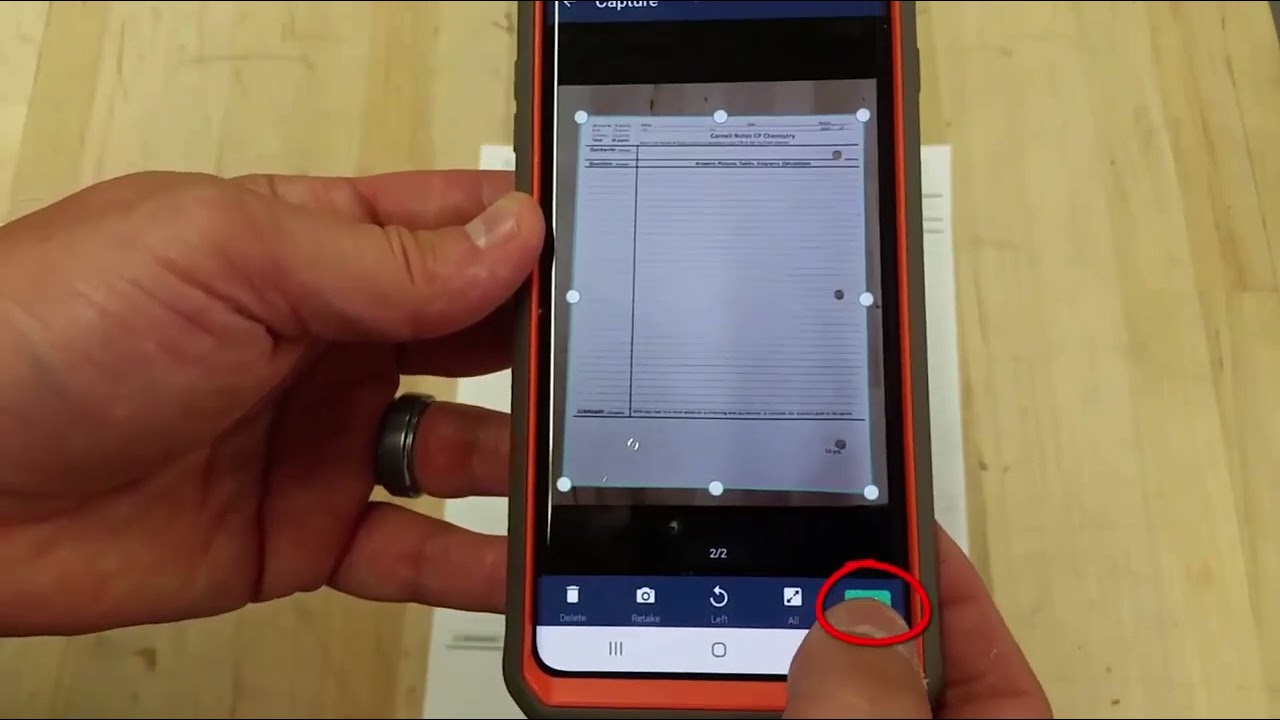 Как использовать телефон и приложение Cam Scanner для отправки или загрузки PDF-файлов