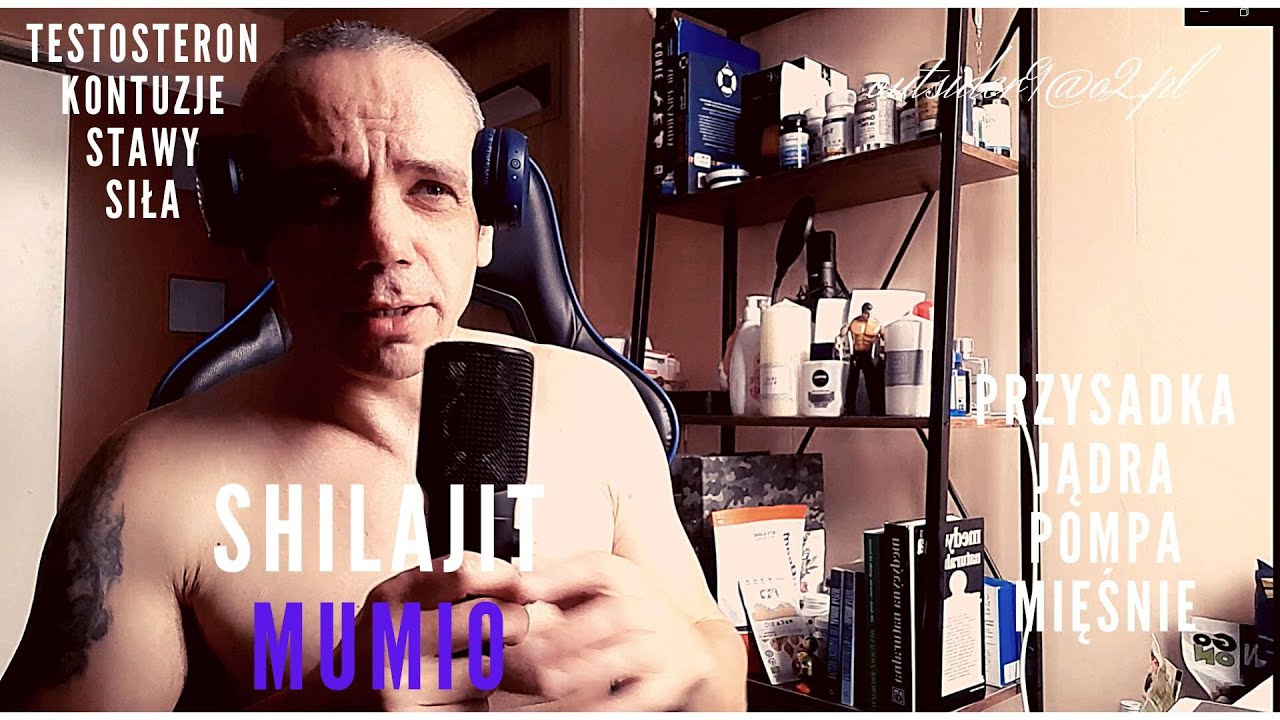 SHILAJIT MUMIO   STAWY, KONTUZJE, TESTOSTERON   85 MINERAŁ&Oacute;W, SIŁA, ODMŁADZANIE