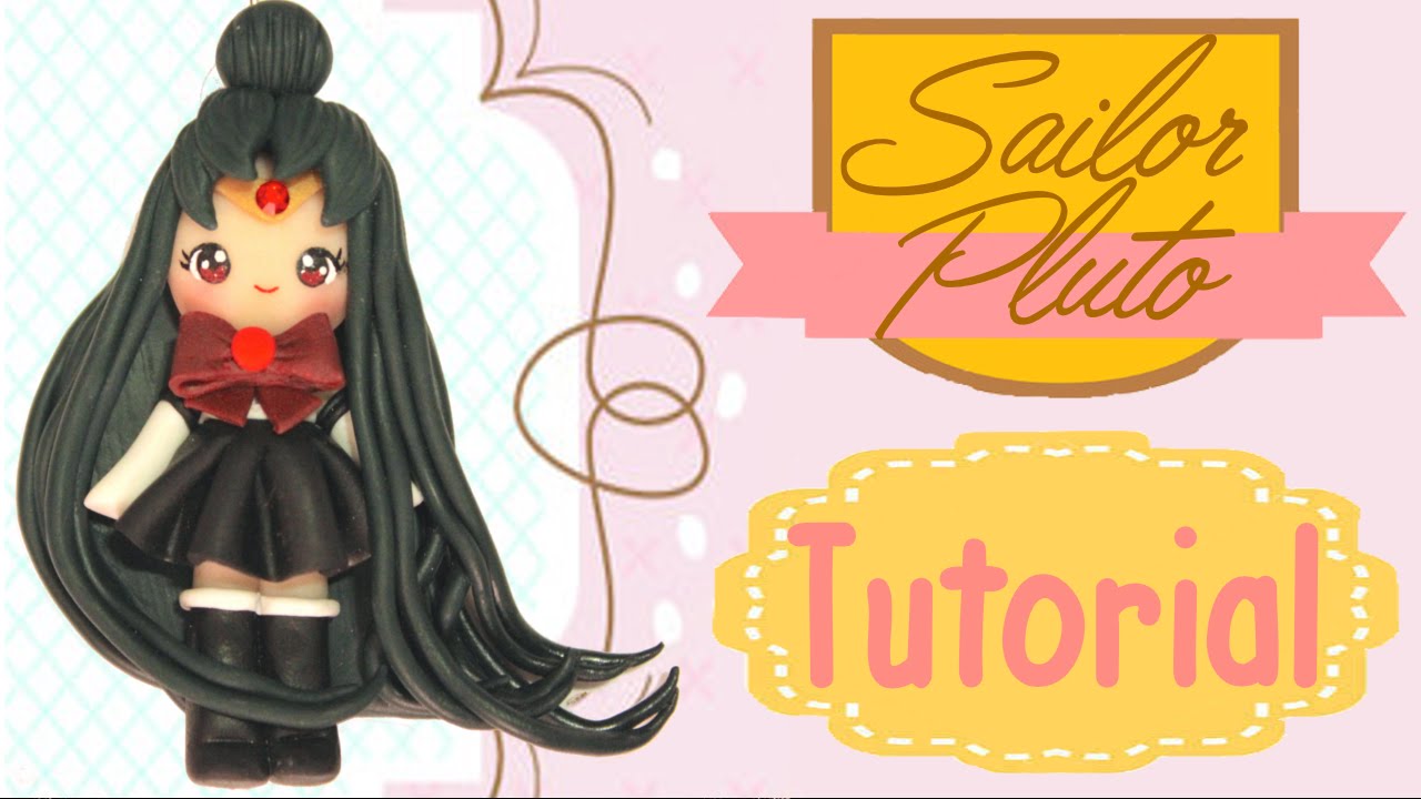 Sailor Pluto Chibi | Polymer Clay Tutorial