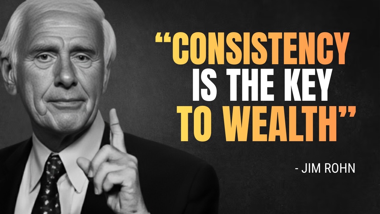 How Consistency Turns Ordinary People into Millionaires - Jim Rohn Motivation
