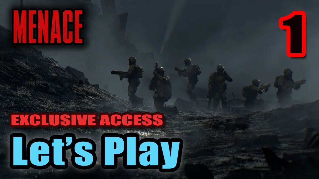 Menace: Battletech with Aliens - Space Mercenaries Squad Tactics Turn Based Strategy - Full Gameplay