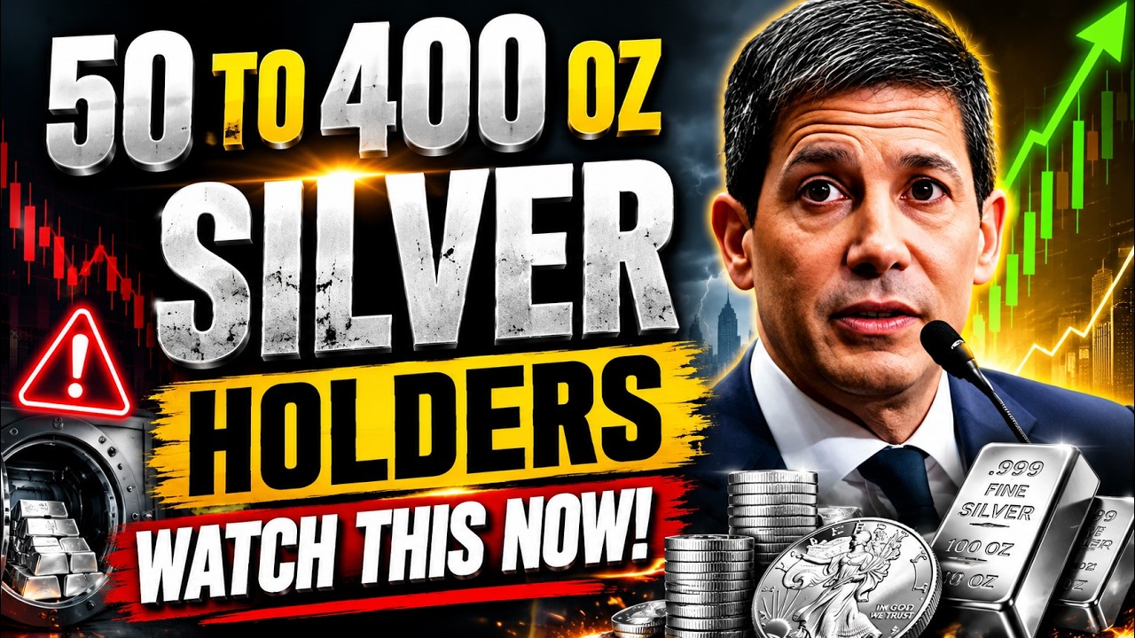 KEVIN WARSH - WEEKEND WARNING: SILVER HOLDERS ARE THE TARGET | MONDAY COULD CHANGE EVERYTHING