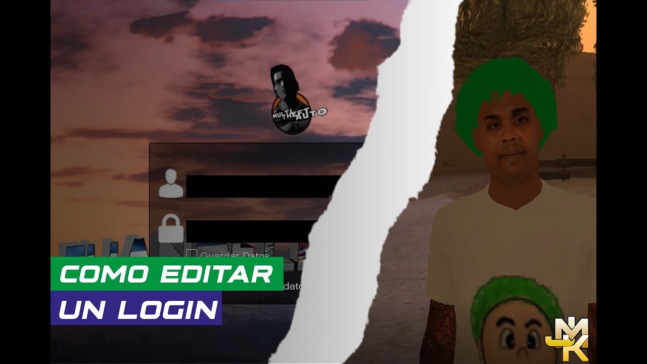 COMO EDITAR UN LOGIN PARA MTA