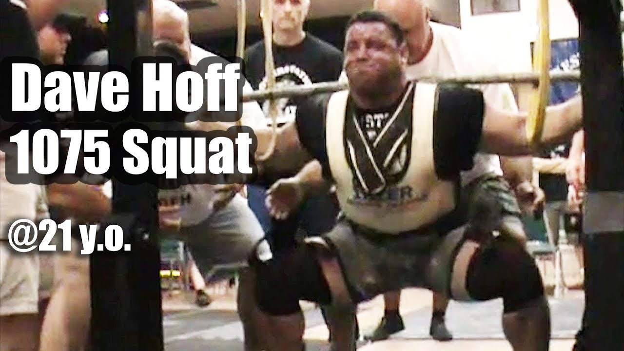 Dave Hoff 1075 Squat at 21 y.o. // 2010 SPF Pro Am