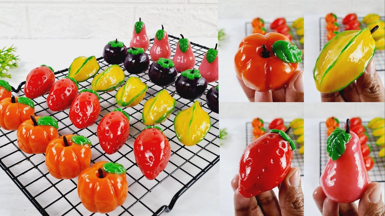 TANPA CETAKAN‼️ DIBENTUK SEPERTI INI KUE TRADISIONAL JADI MAKIN KEKINIAN | KUE TOK BENTUK BUAH
