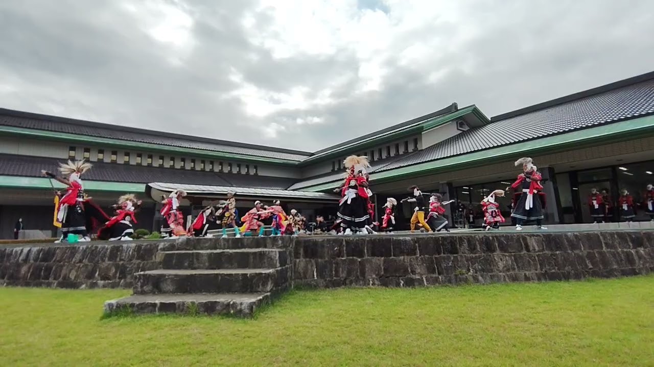 2025年　谷地鬼剣舞　鬼の館公演（10/5）刀剣舞の狂い 口唱和