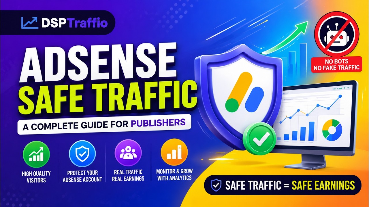 AdSense Safe Traffic: A Complete Guide for Publishers