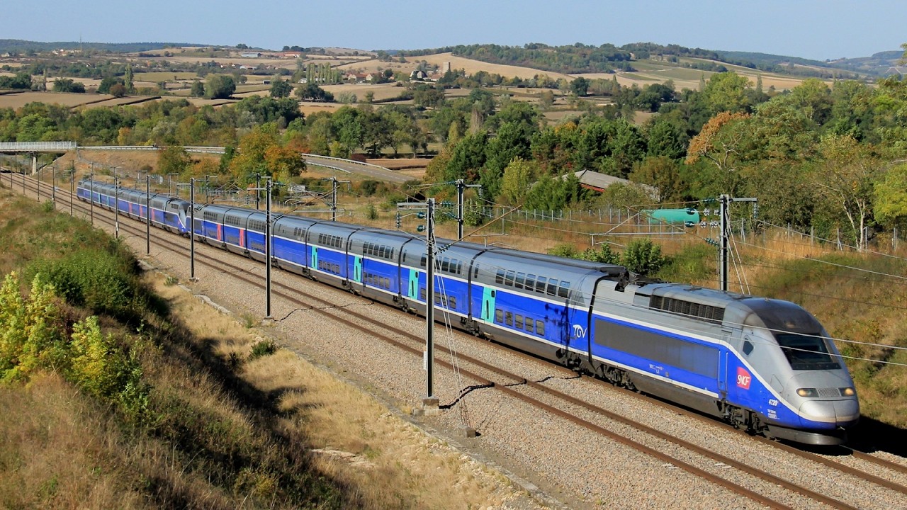 ★ 4K 🇫🇷 320 Km/h TGV: Paris-Est - Strasbourg cab ride [07.2024] France Führerstandsmitfahrt