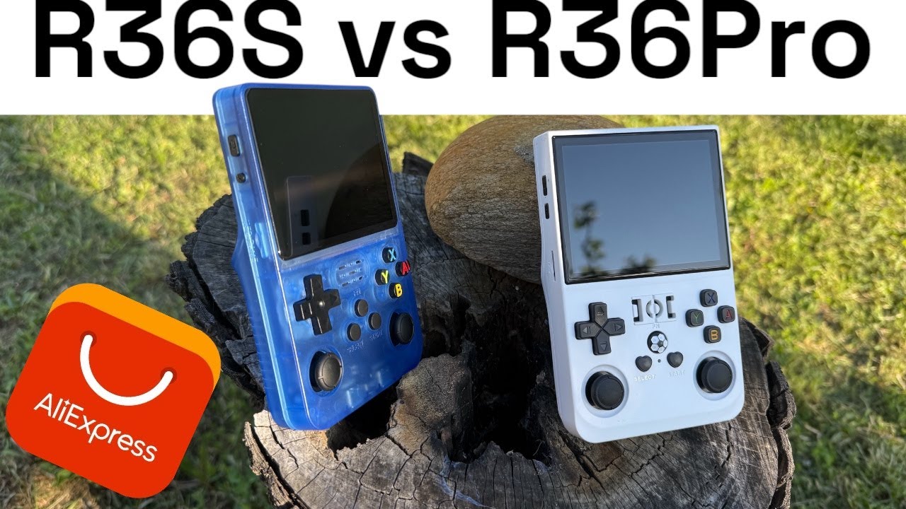 Ne vedd meg, amíg ezt nem láttad! / R36PRO vs R36S RETRO kézi konzol!