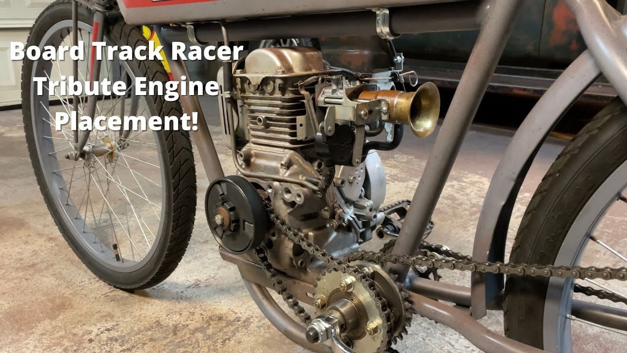 Board Track Racer Tribute Engine Placement