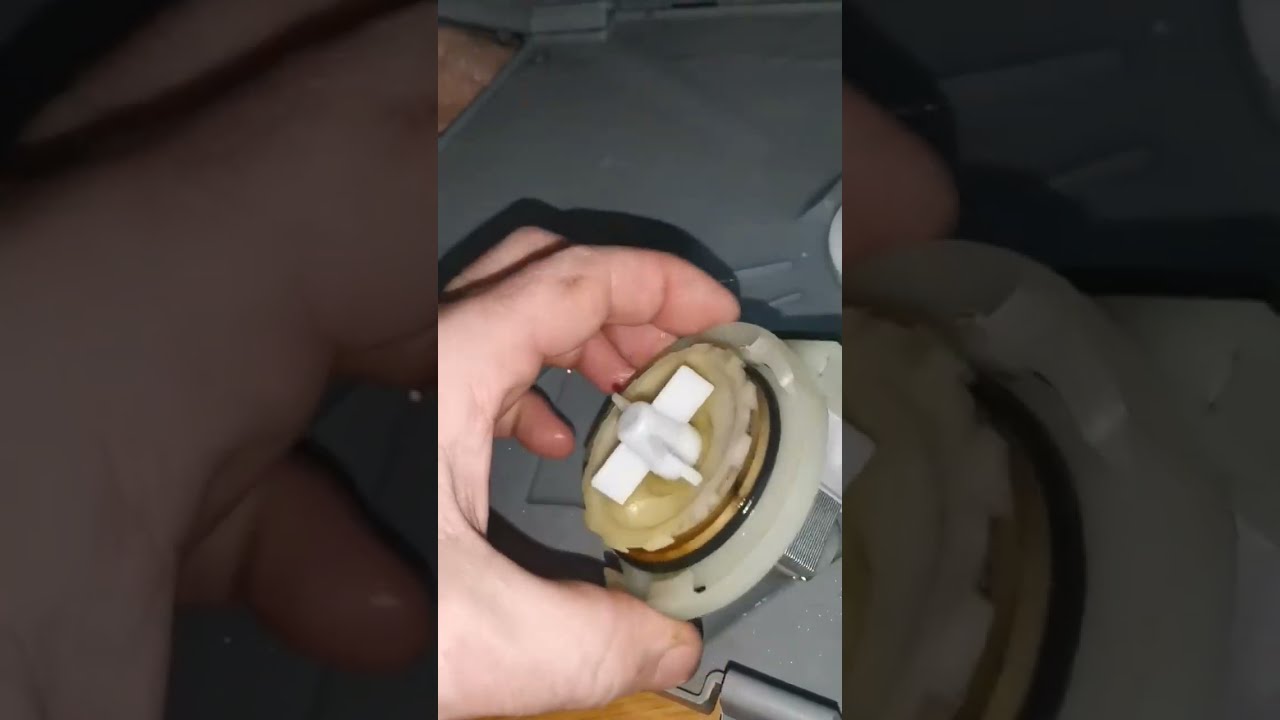 beko dishwasher - how to open drain pump - DISHWASHERS
