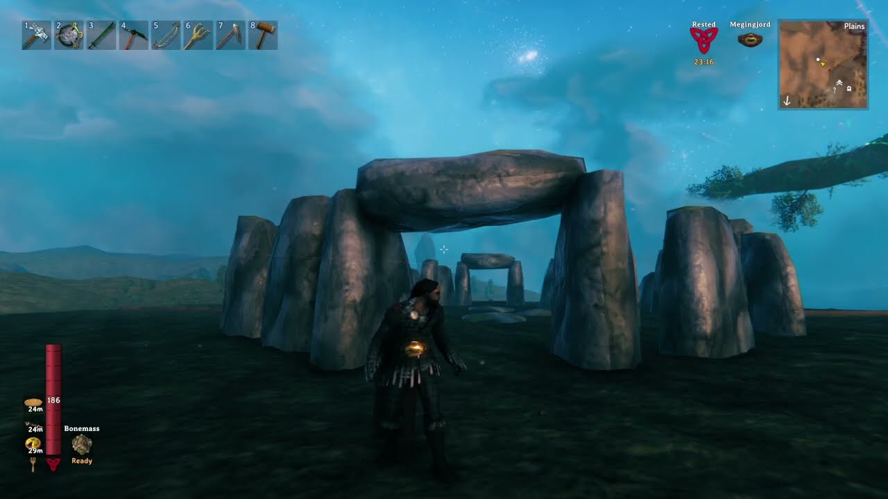 Back to Basics 17 Starting build on The Hub #valheim#building