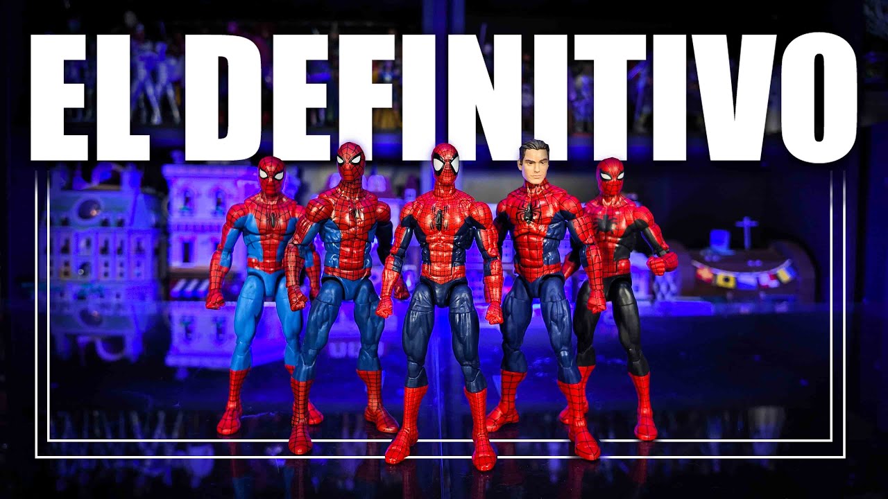 ¿CUÁL ES EL SPIDER-MAN DEFINITIVO DE MARVEL LEGENDS? 🕷️🕸️ | El Tio pixel