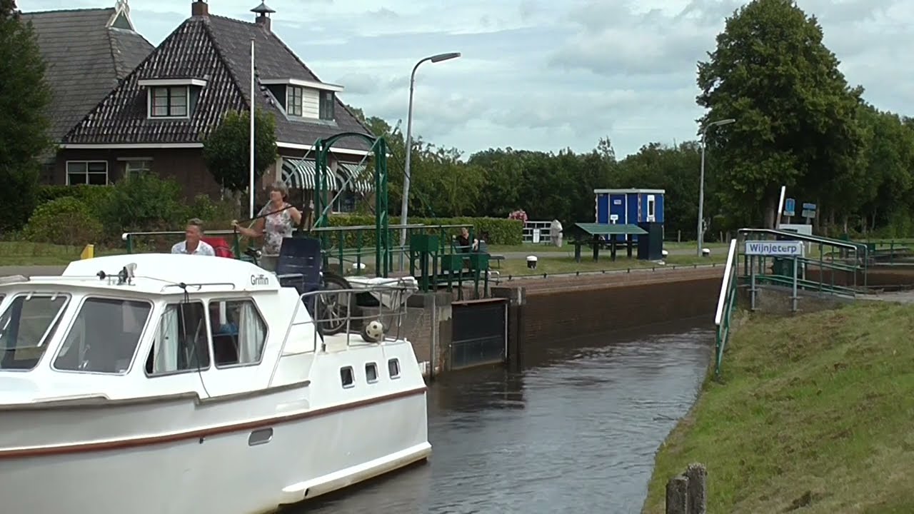 Brugopening Brug verlaat IV Weinterpferlaat Draaibrug/ Swingbridge/ Pont Tournant/ Drehbrücke
