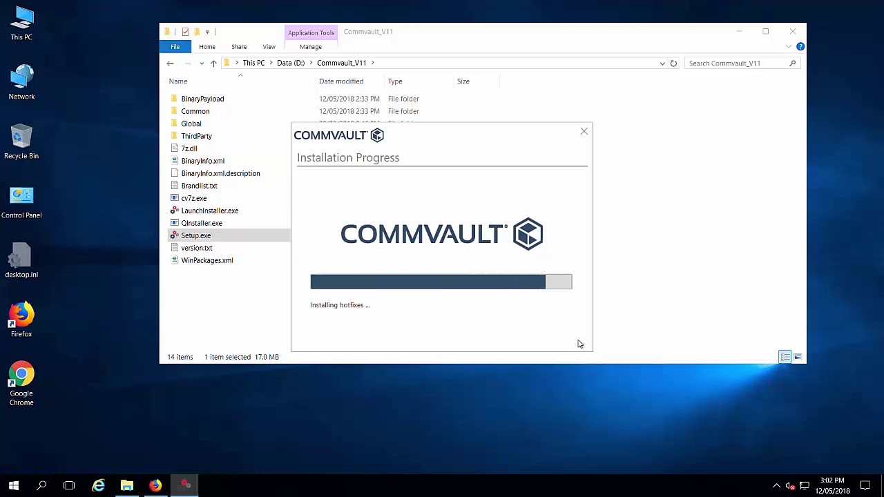 Creating a Custom Package for Windows Computers | Commvault v11