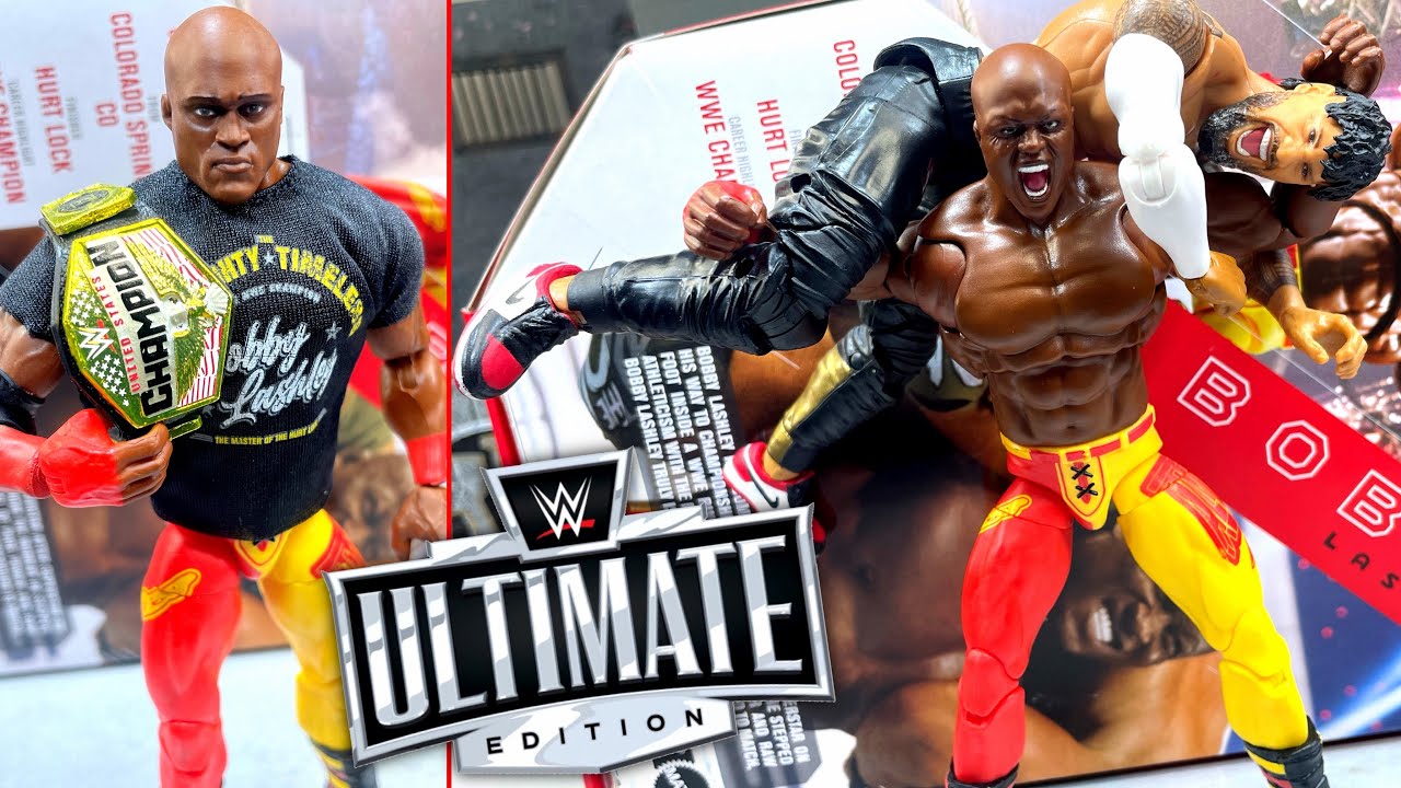 WWE ULTIMATE EDITION BOBBY LASHLEY FIGURE REVIEW!