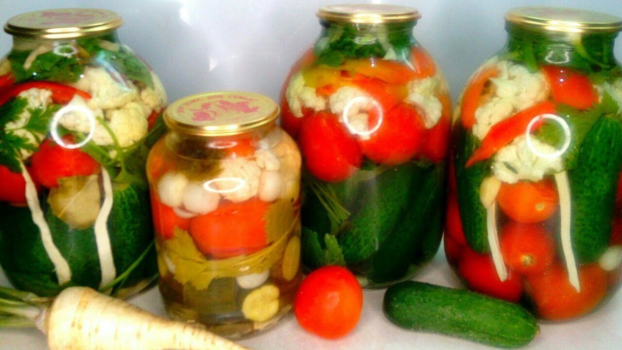 Квашеные и маринованные овощи. 2  рецепта на зиму.