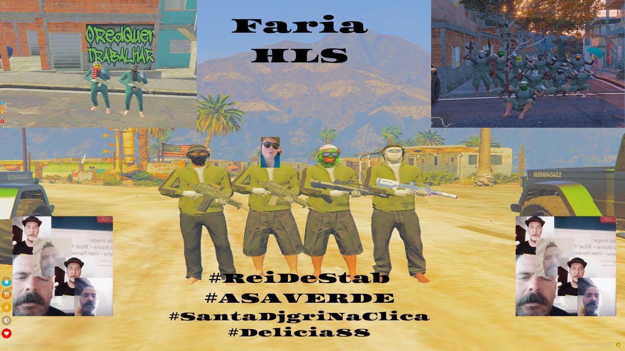 Faria Highlights #7 | Milicia 88 🔪| Portugalia RP #pvp