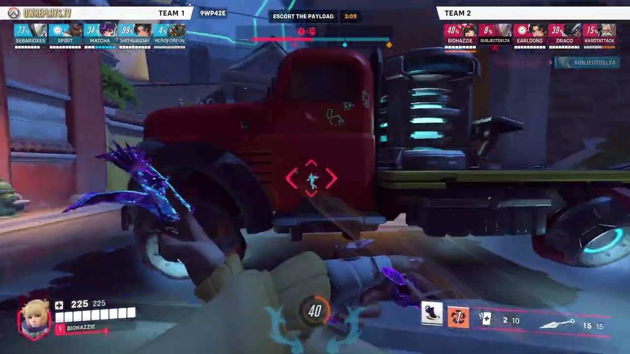 Quick play Mercy & Kiriko Gameplay by BIOHAZZIE — Overwatch Replay 9WP42E