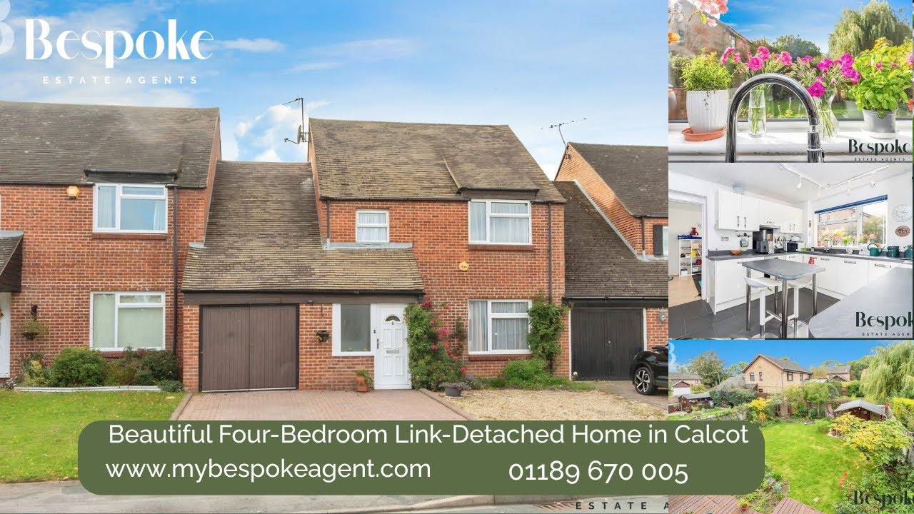 Beautiful Four Bedroom Link Detached Home in Calcot  Bespoke Estate Agents