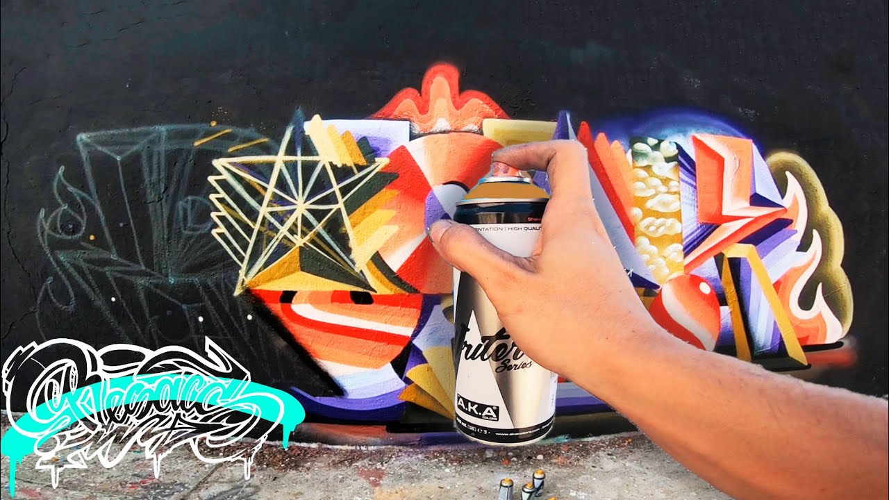 RESAKS - 3D Street ART [ GRAFFITI Letters ]