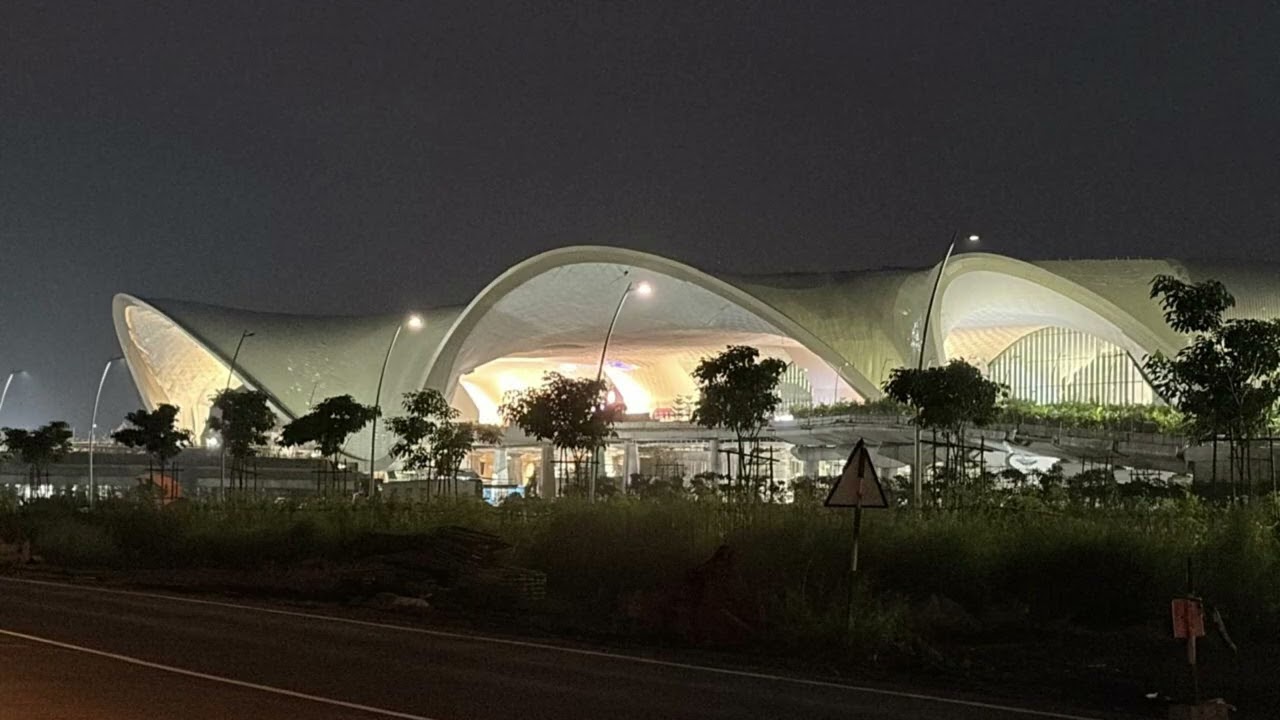 India's First Greenfield Airport #NMIA#Adani