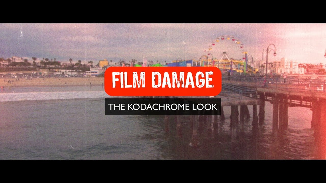 DIY Film Damage - The Kodachrome Look