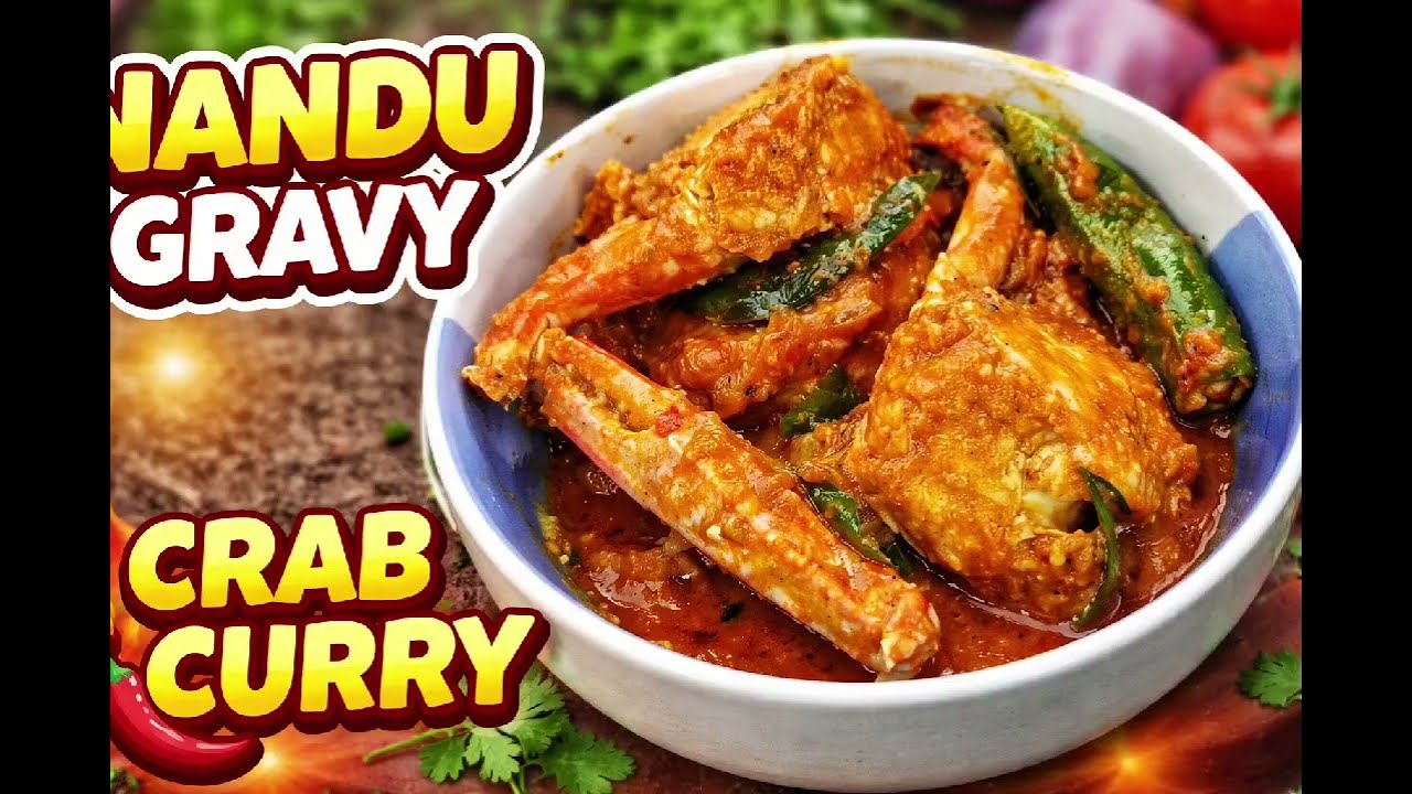 Super tasty and easy authentic Nandu Gravy | #healthytamilfood 