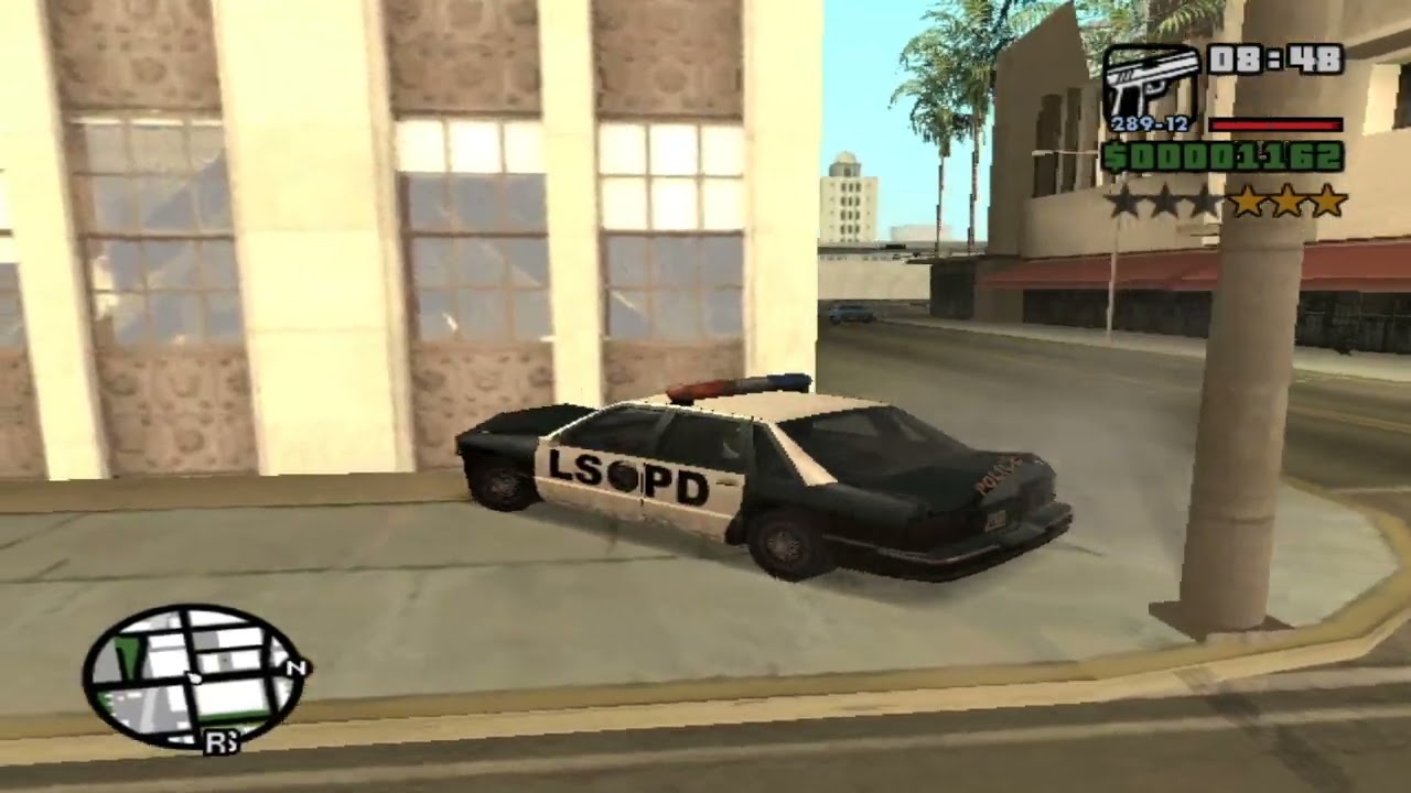 حرب الشرطه في gta sa#3