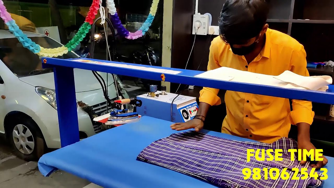 Ironing machine | Boiler and Vacuum Table