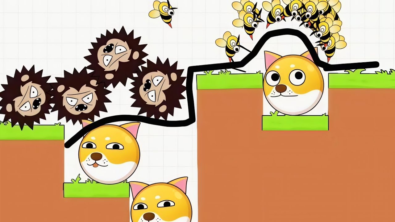 Dog rescue  game new level challenge  for 99999999