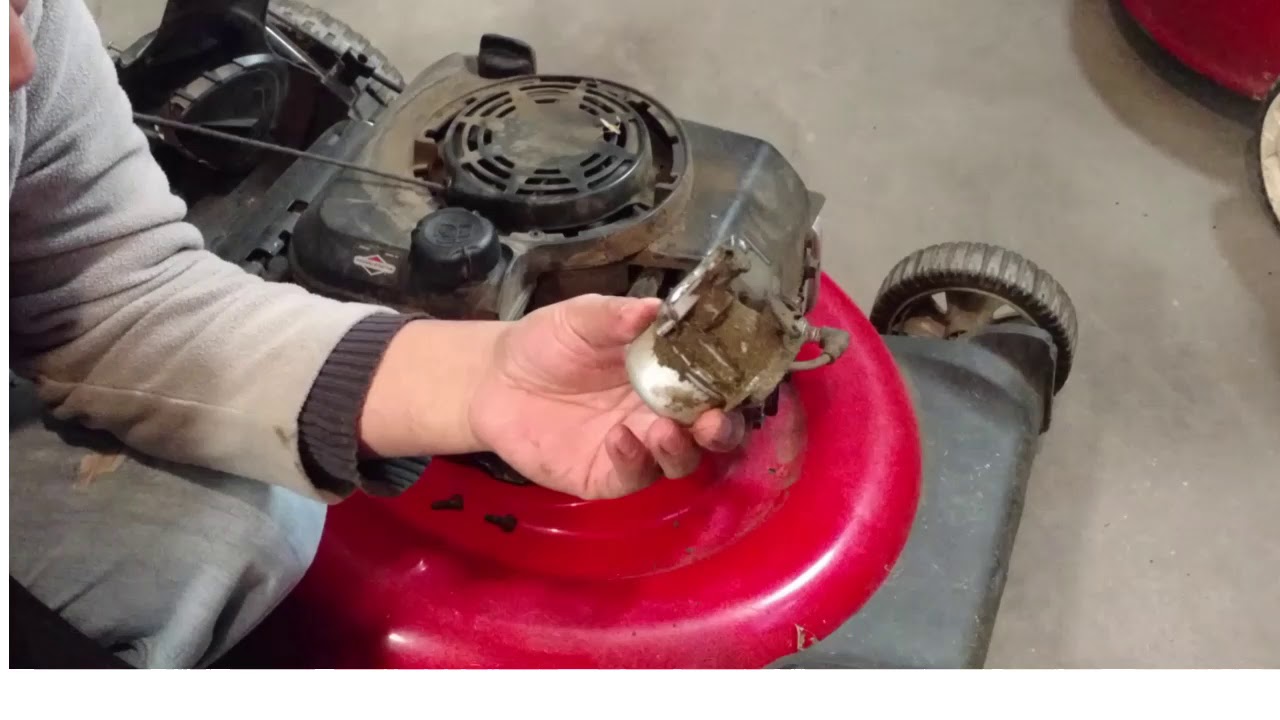 Cortadora de cesped Yard Machine 6.75HP no prende como Limpiar Carburador