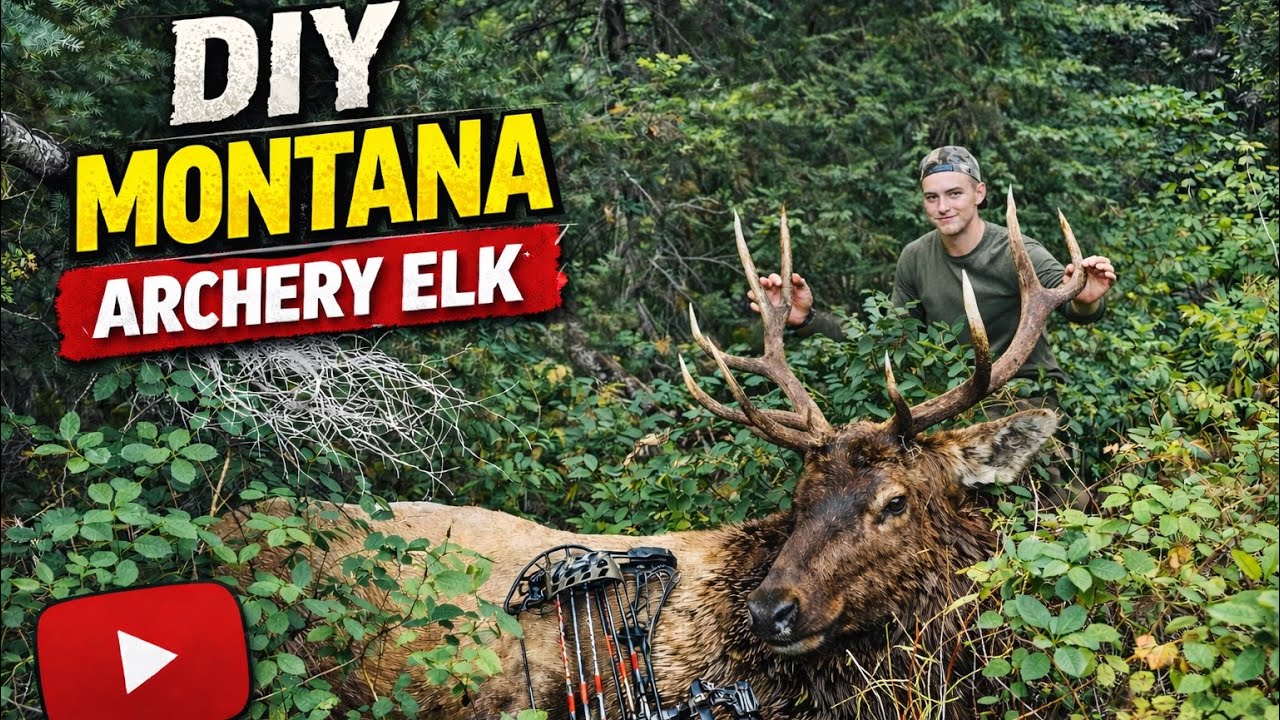 Montana Archery Elk Hunt! 2024 Public Land Bull