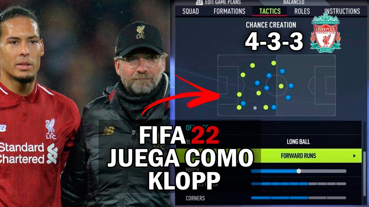 JUEGA COMO JÜRGEN KLOPP EN FIFA 22