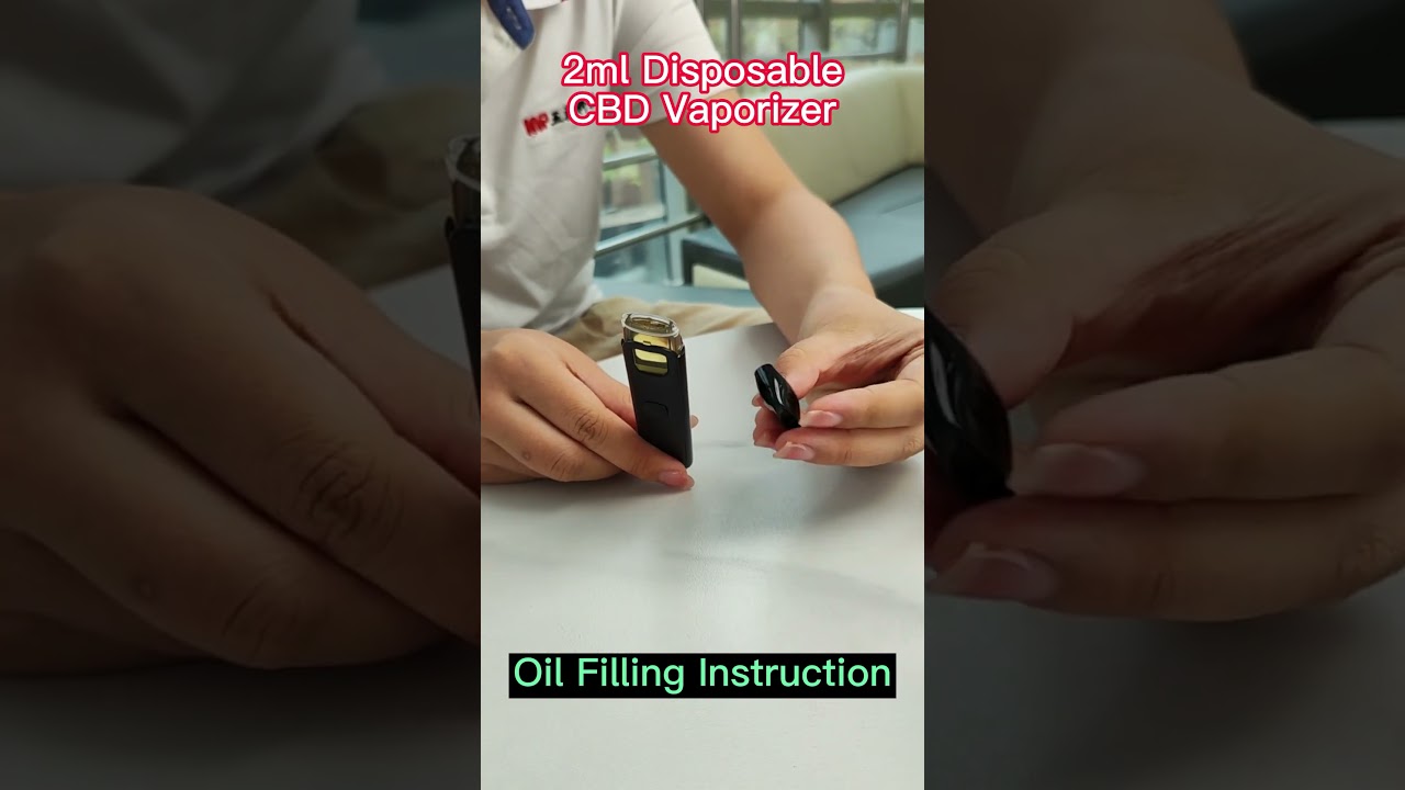 BTBE Novo - 2ml cbd vaporizer oil filling intructions #shorts #disposablevape #cbdvapes