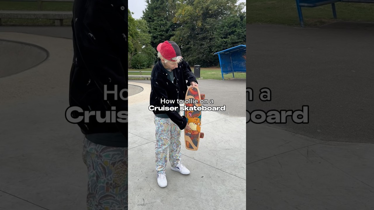 How to Ollie on a Cruiser Skateboard