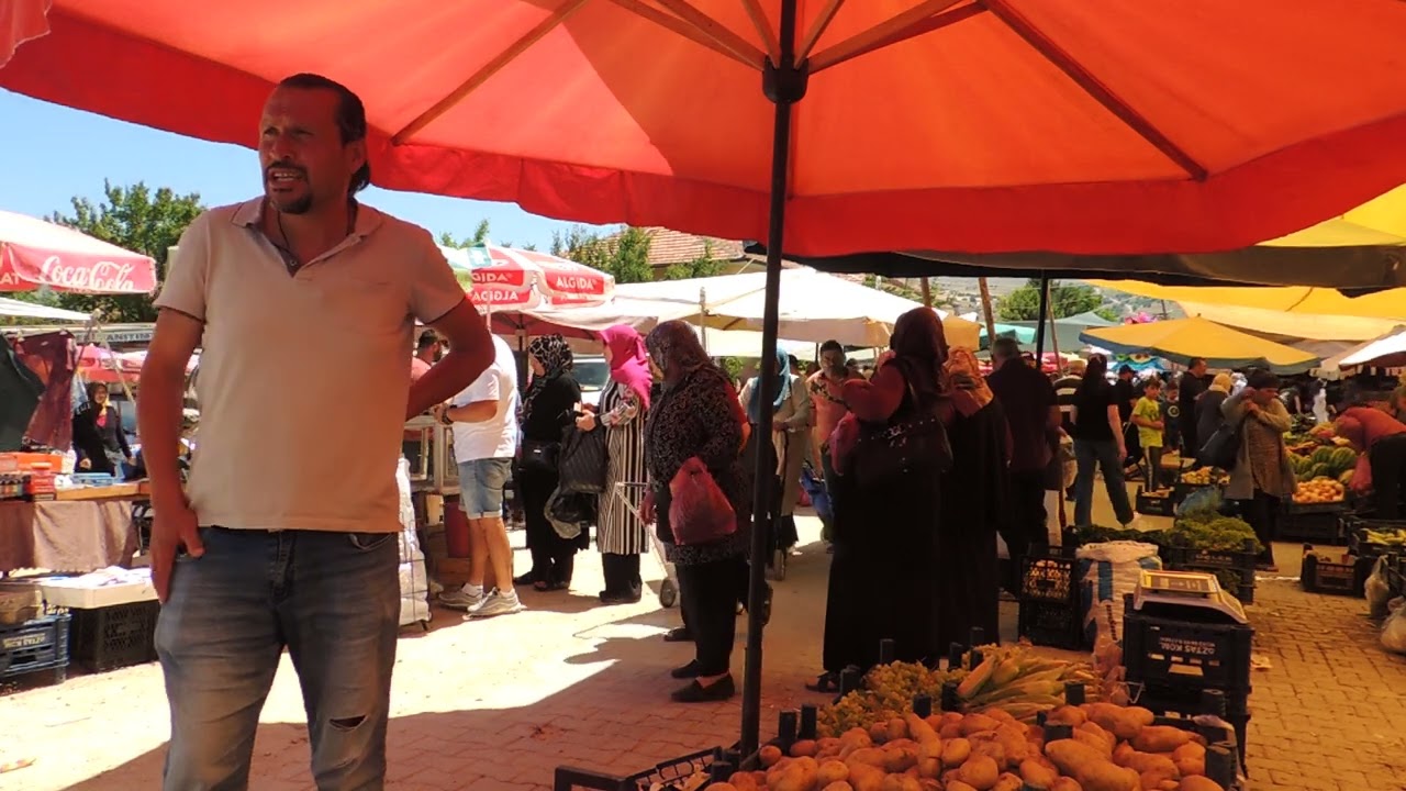 Köyde Salı pazarı !! 25 07 2023 #ÇAYIRALAN
