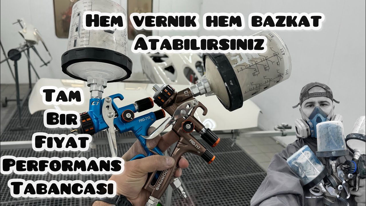 BOYA TABANCASI ! HEM VERNİK HEMDE BAZKAT ATABİLİRSİNİZ !! İNANILMAZ /// BU FİYATA DAHA UCUZU YOK!!