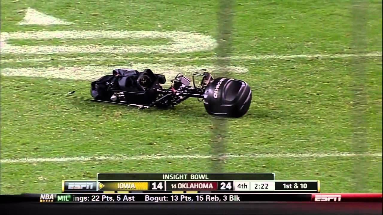 OU vs Iowa 2011 Skycam Fall HD