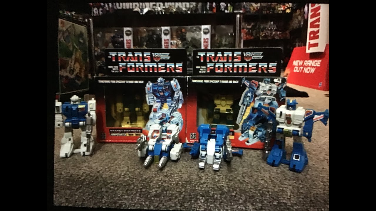 Transformers generation one complete jumpstarters collection. Vintage G1 twin twist & topsin titans