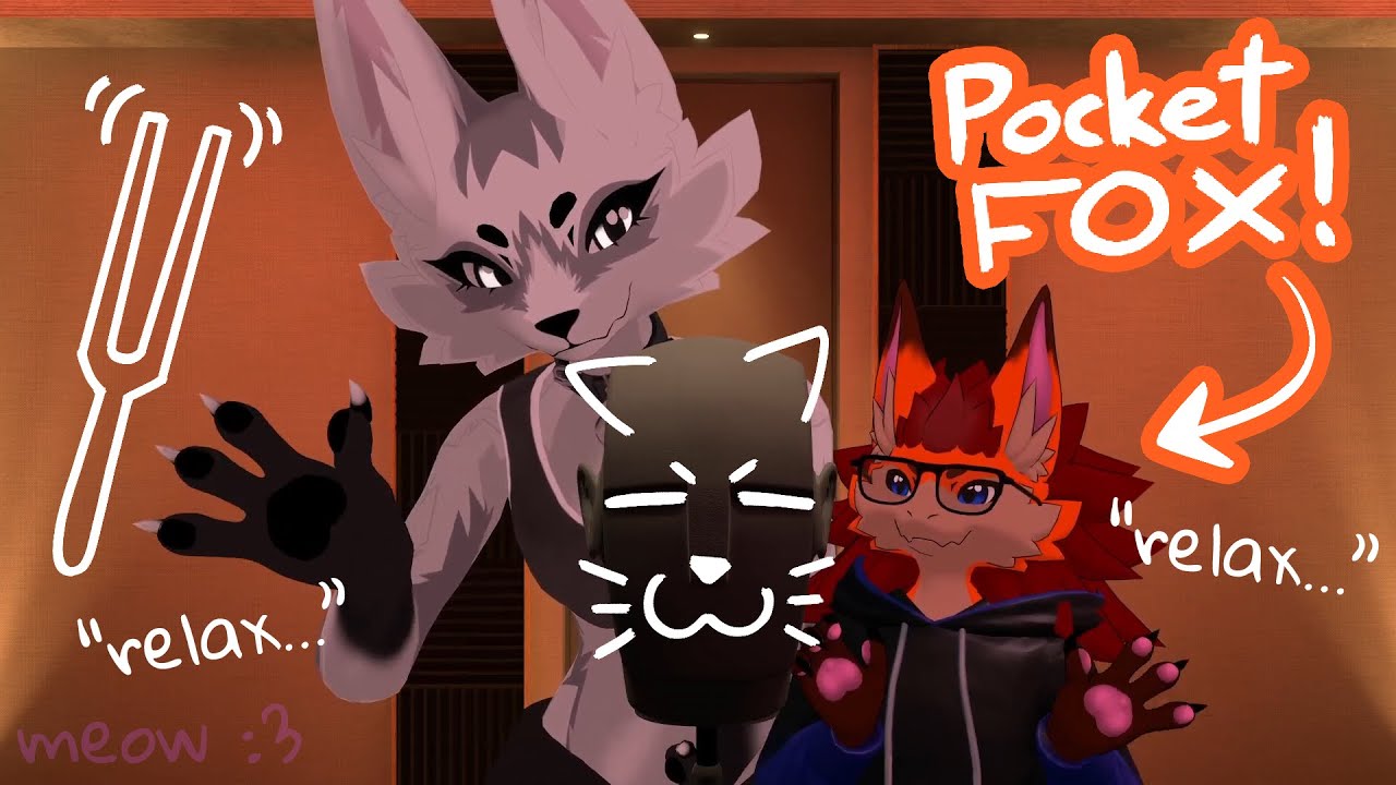 [Furry ASMR] Experimental Virtual Binaural! (Mouth Sounds, Tuning Fork, Silly :3)