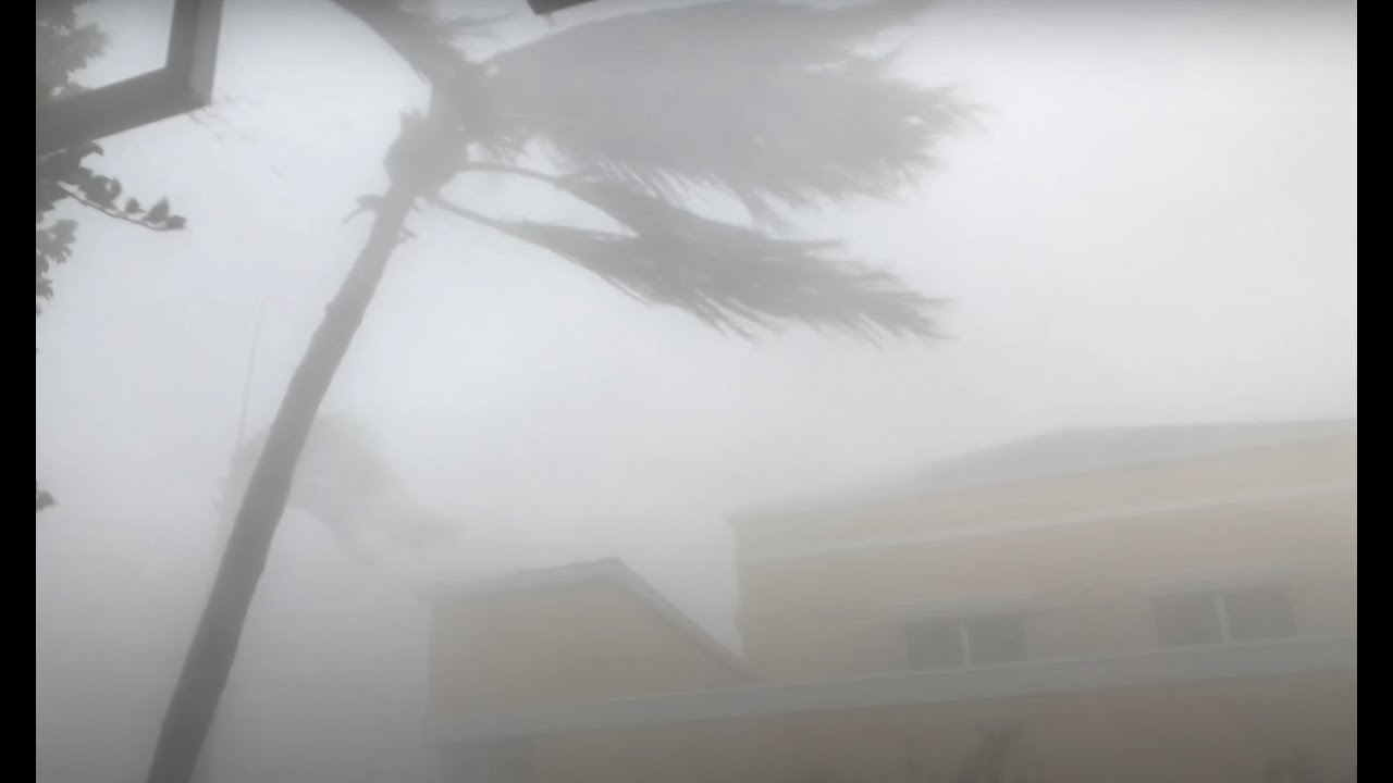 INSIDE Hurricane Irma from Naples Florida - Eyewall intercept