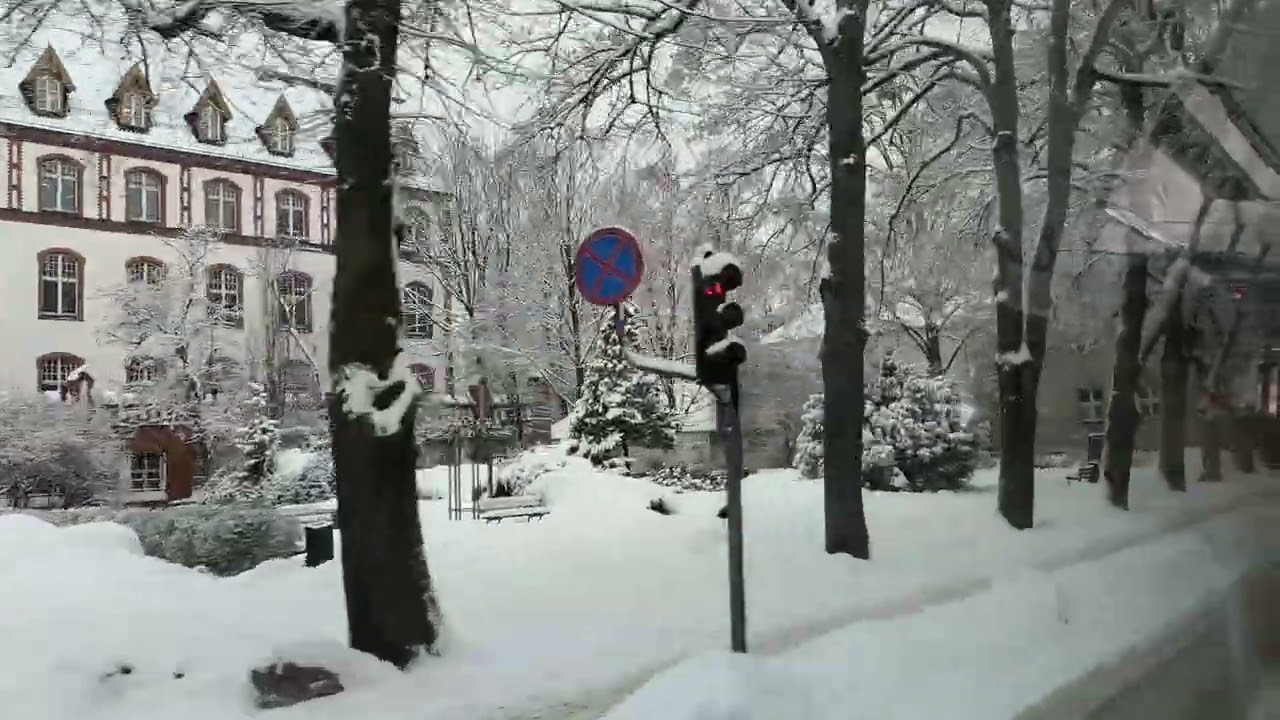 Snowy Day, Ustka to Słupsk #ustka #słupsk #poland #nepaliboy 